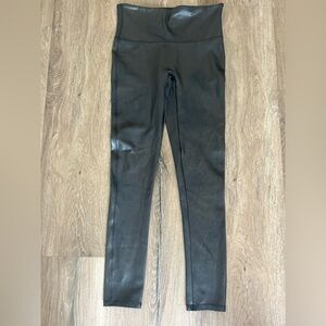 Spanx petite faux leather effect leggings
